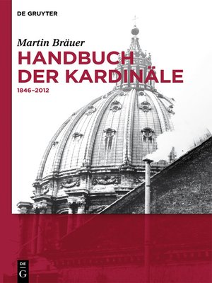 cover image of Handbuch der Kardinäle